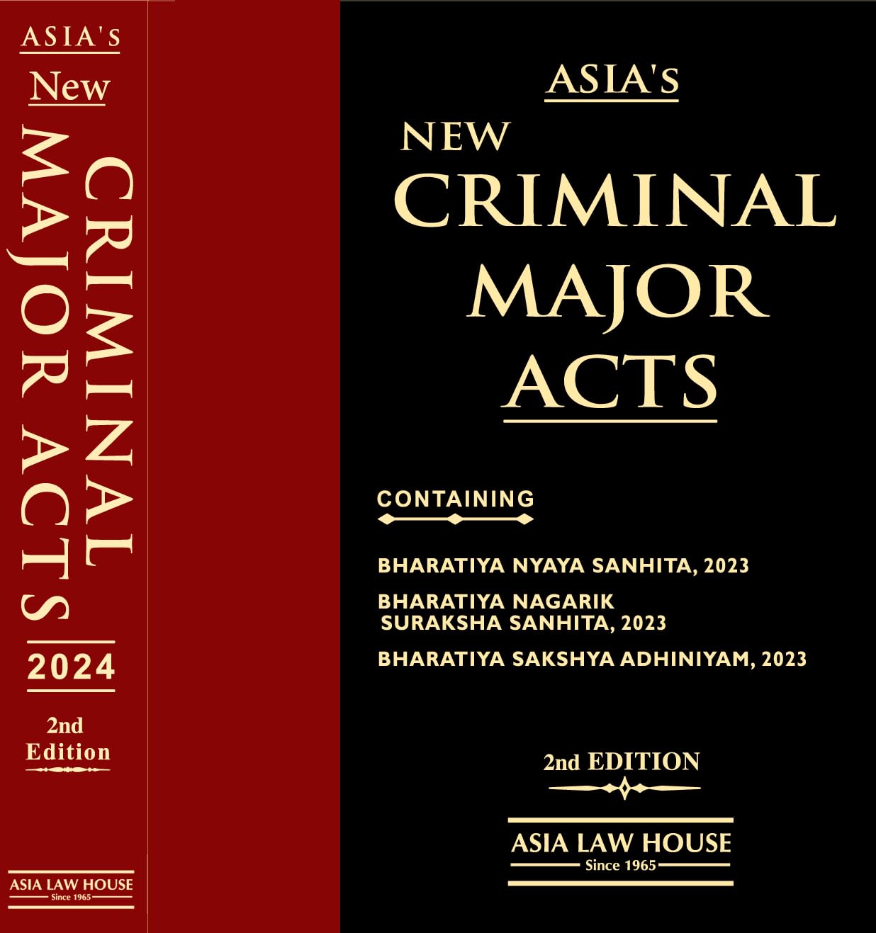 AsiaS New Criminal Major Acts (Coat Pocket) [2Nd Edition 2024]