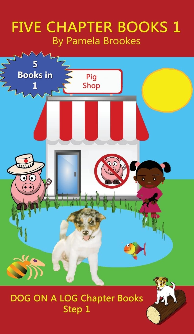 Five Chapter Books 1: SoundOut Phonics Books Help Developing Readers, including Students with Dyslexia, Learn to Read (Step 1 i