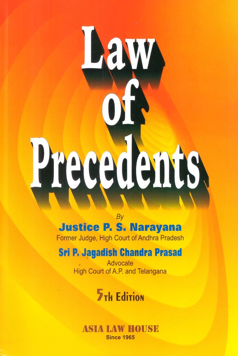 Law Of Precedents 5th Edn. 2026
