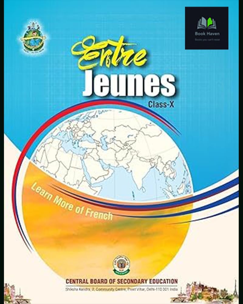 Entre Jeunes Class X French Textnook  Cbse