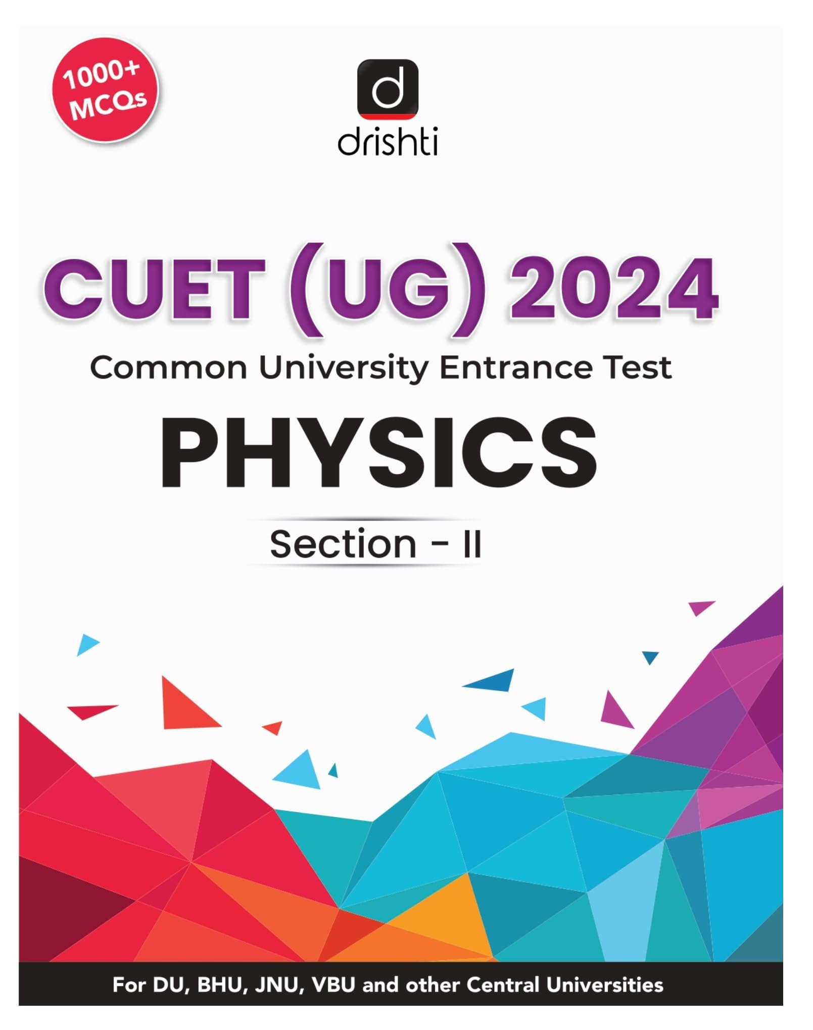 Drishti Cuet Under Graduation Physics 2024