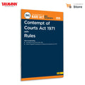 Taxmanns Contempt of Courts Act 1971 with Rules [Bare Act with Section Notes]  Comprehensive | Authoritative ResourceFeaturi