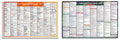 Java and C: Fundamental Cheat Sheet Wall Chart Combo | Large size (set of 2 Poster)