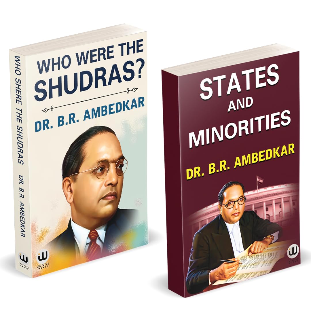 Who Were The Shudras | States And Minorities | Dr. Br Ambedkar Books | English Paperback Combo Set | The Original Edition | Who 