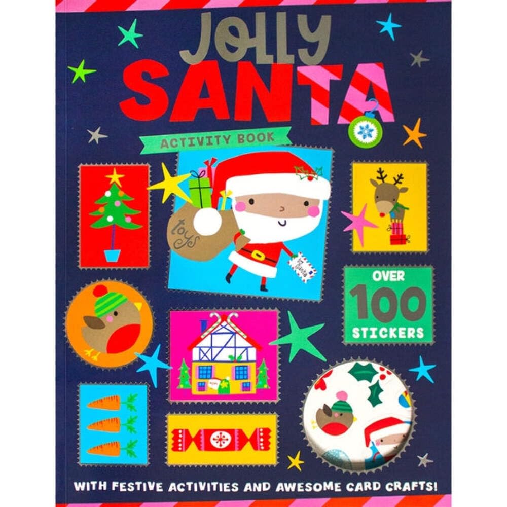 Sticker Activity Books Jolly Santa Activity Book