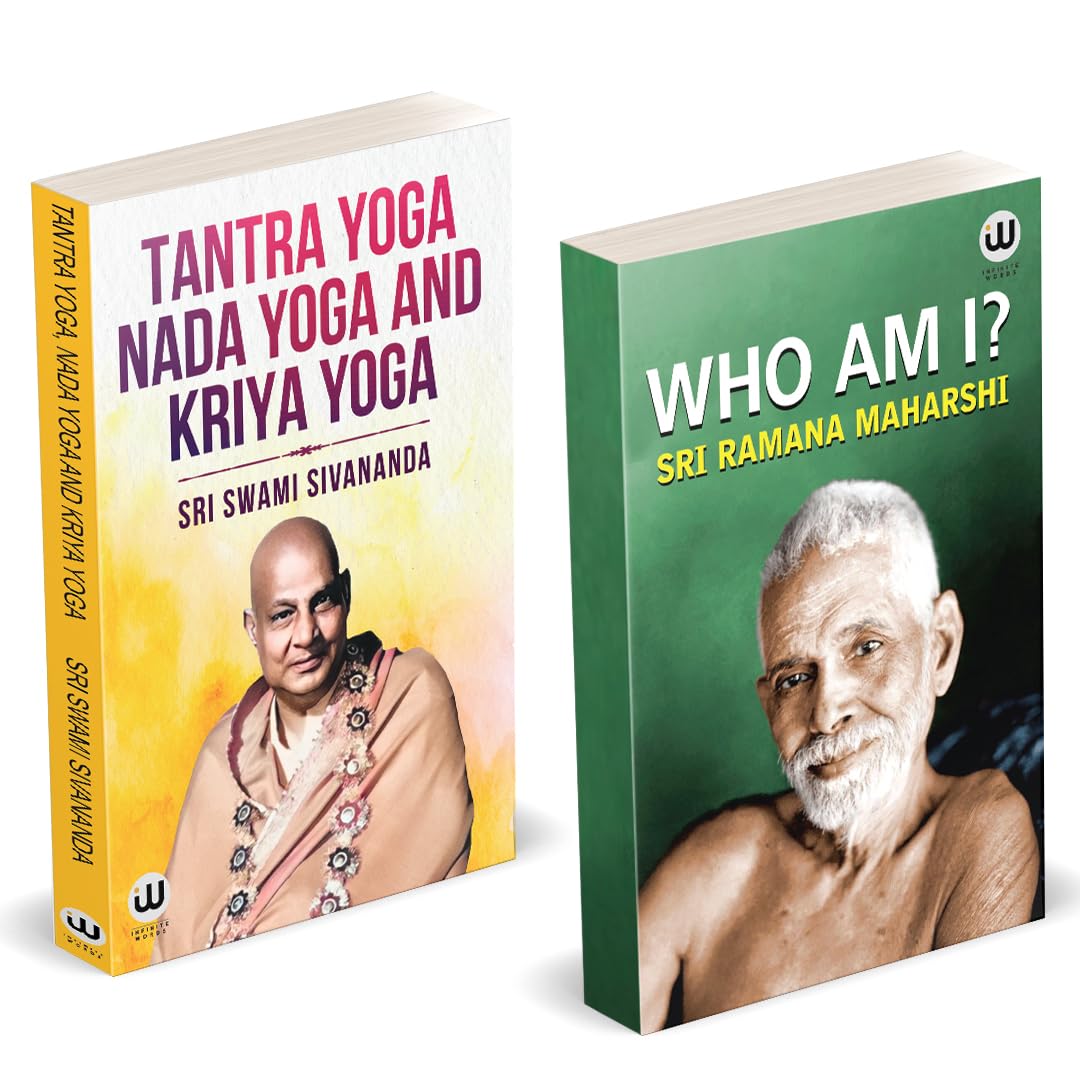 Tantra Yoga Nada Yoga And Kriya Yoga | Who Am I? | Sri Swami Sivananda | Sri Ramana Maharshi | English Paperback Books | The Ori