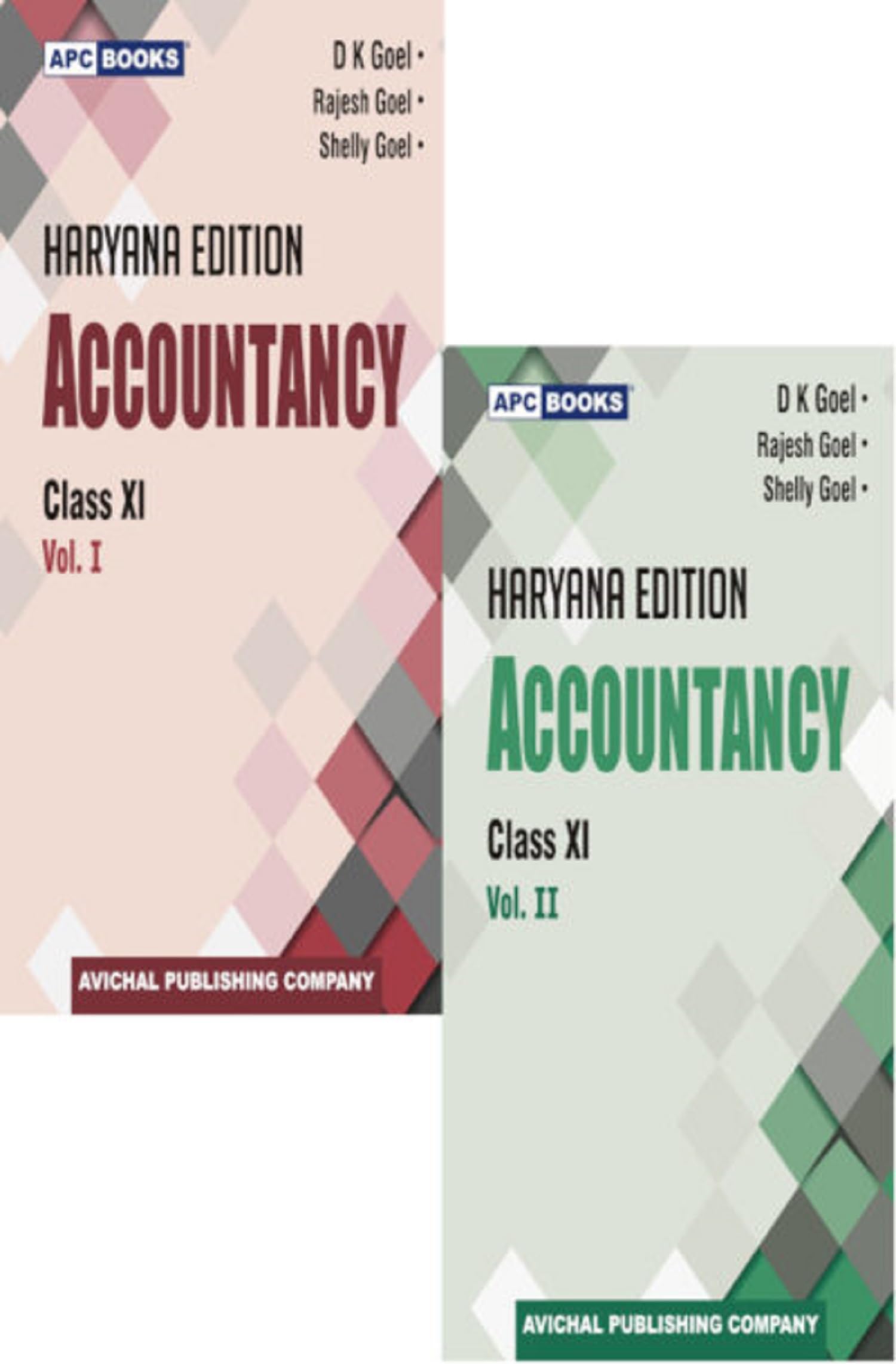 Accountancy (2 Vol Set) (Haryana), ClassXi