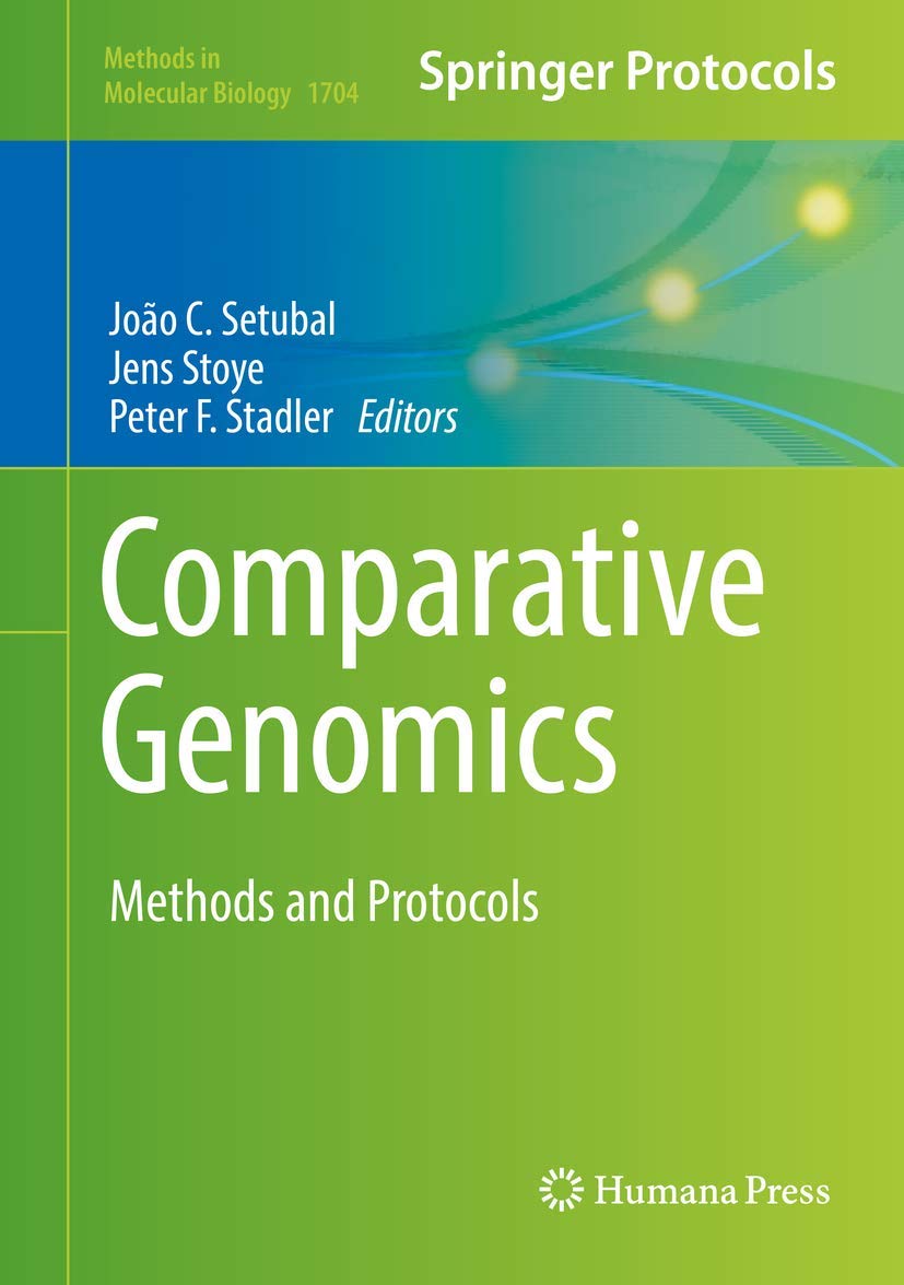 COMPARATIVE GENOMICS METHODS AND PROTOCOLS (HB 2018)