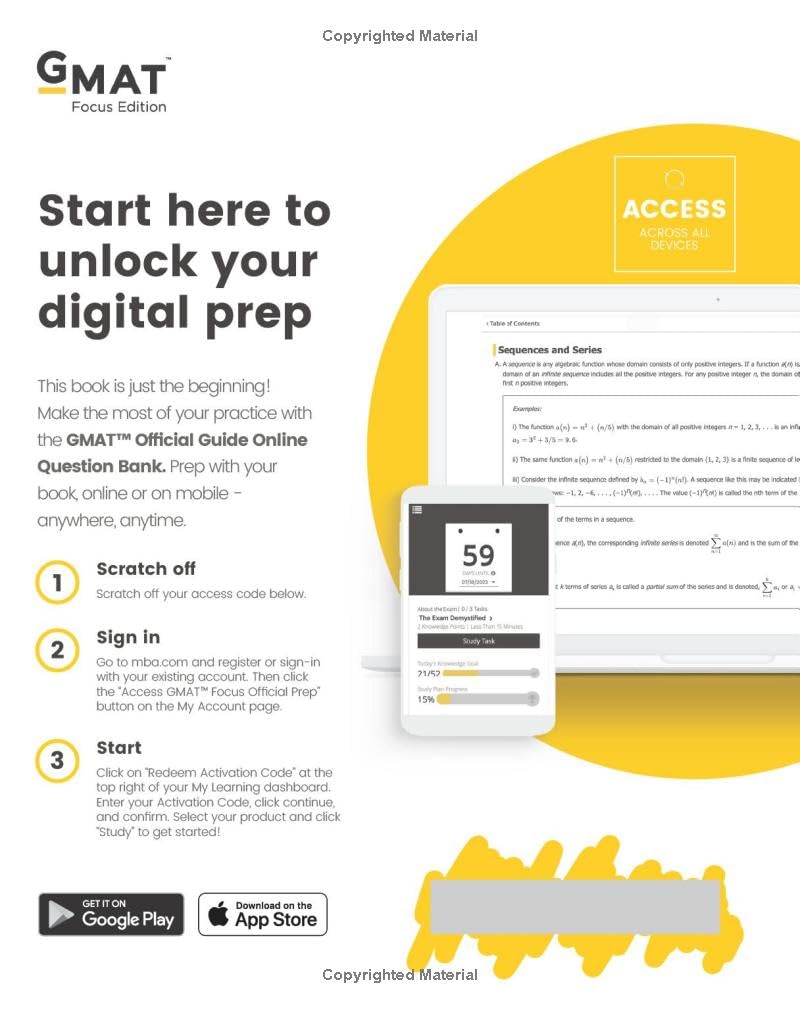 GMAT OFFICIAL GUIDE  FOCUS EDITION (2023 2024)