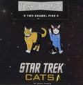 Star Trek Cats Twin Pins: Two Enamel Pins (Star Trek x Chronicle Books)