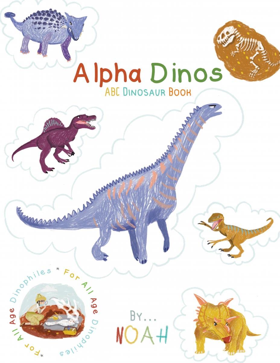 Alpha Dinos : ABC Dinosaur Book