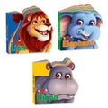 Sawan Set Of 3 Story Books (Lion , Elephant & Hippo)