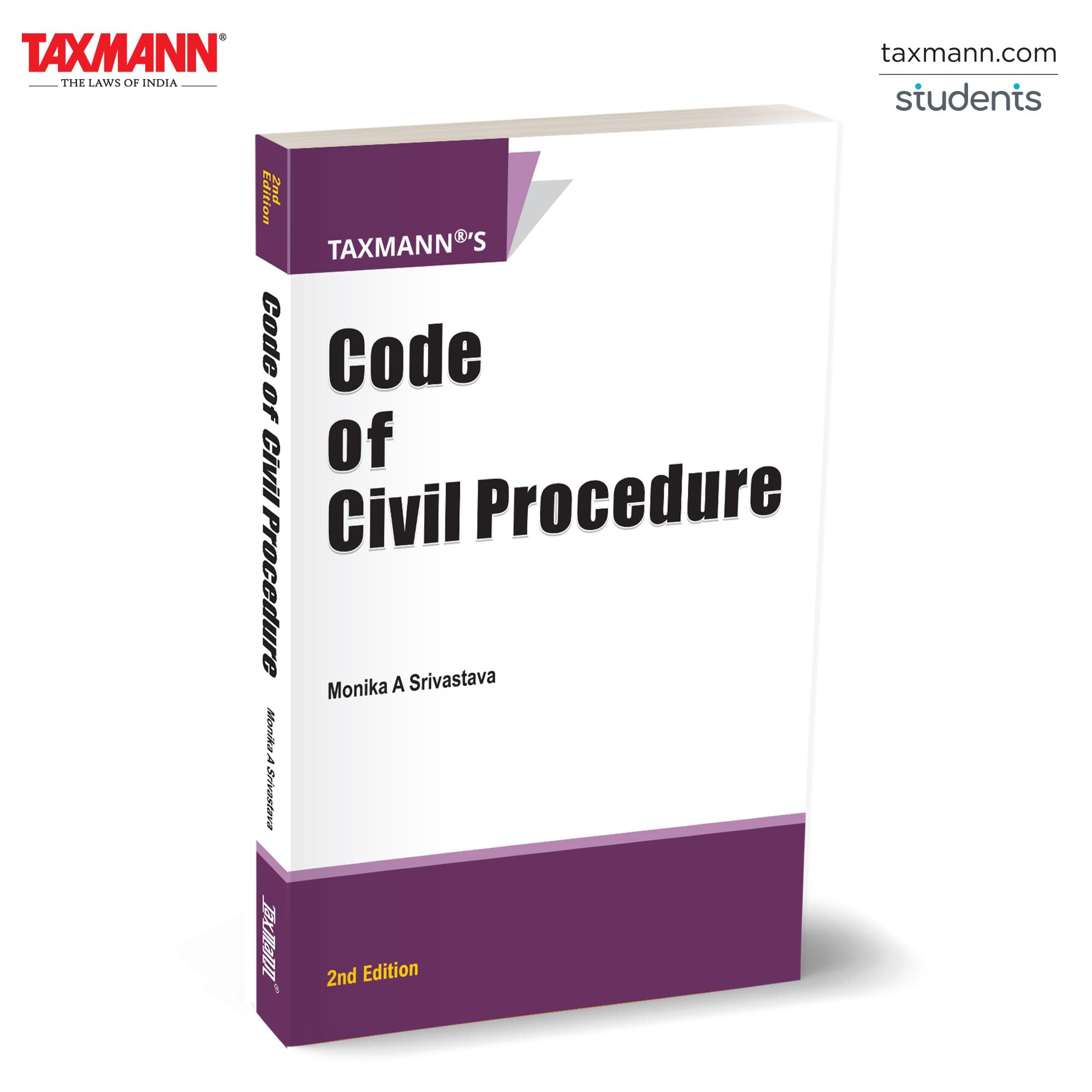 Taxmanns Code of Civil Procedure  Studentoriented Textbook Presenting a RigorousSuittoExecution Exposition of Indian Civi