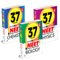 37 Years NEET Previous Year PYQs Solved Question Papers (20241988) | Physics, Chemistry and Biology Combo Set of 3 Books | Chap