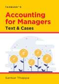 Taxmanns Accounting for Managers | Text & Cases  Learn accounting for businesses in lucid and simple language with case studi
