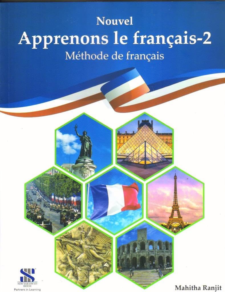 Apprenons Le Francais French Textbook 2  By Mahitha Ranjit (202526)