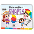 The Book Tree Picturepedia of Shapes I Board for Kids Age 2+ I Bright & Colourful Pictures I EasytoRead Word Labels I Builds V