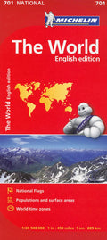Michelin World Map 701 (Maps/Country (Michelin))