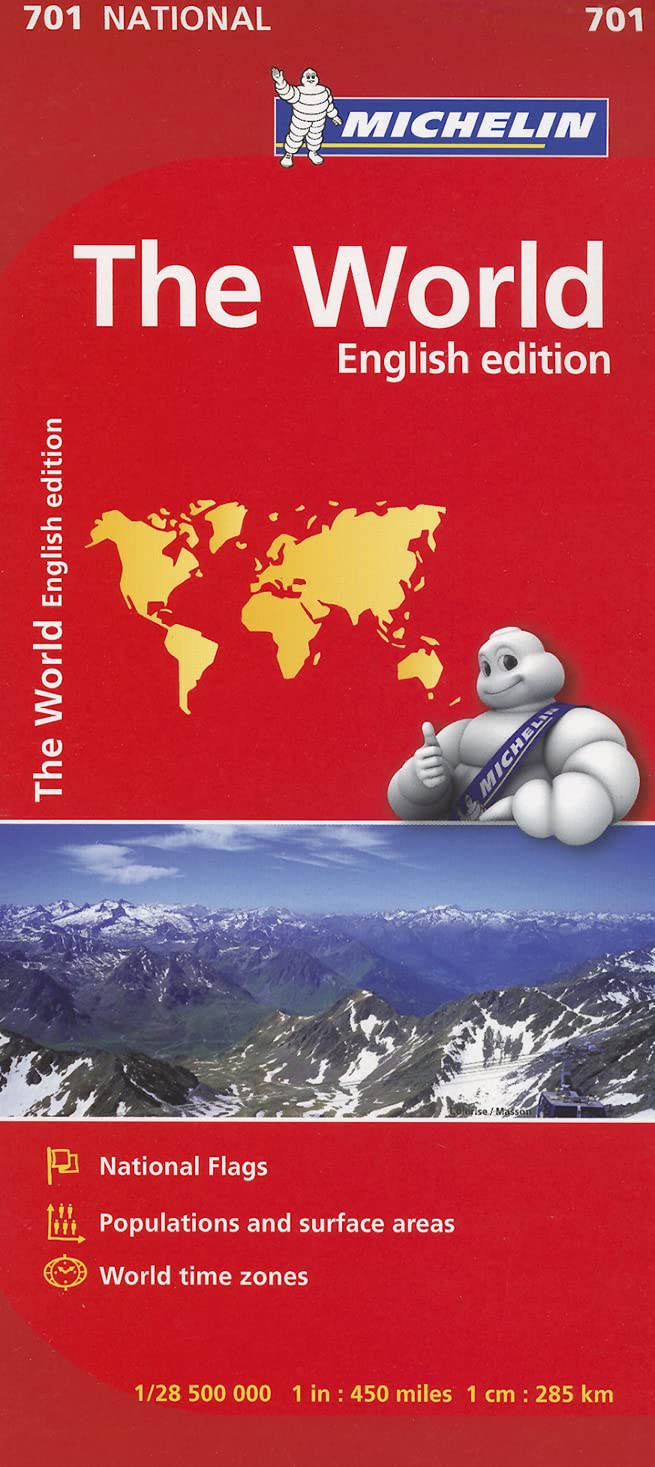 Michelin World Map 701 (Maps/Country (Michelin))