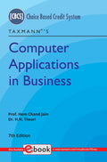 Taxmanns Computer Applications in Business  Studentoriented textbook to impart computer skills & knowledge for handling busi