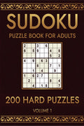 Sudoku 200 Hard Puzzles Volume 1 : Puzzle Book for Adults