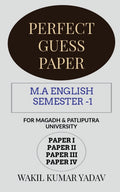 Perfect Guess Paper M.A English Semester 1