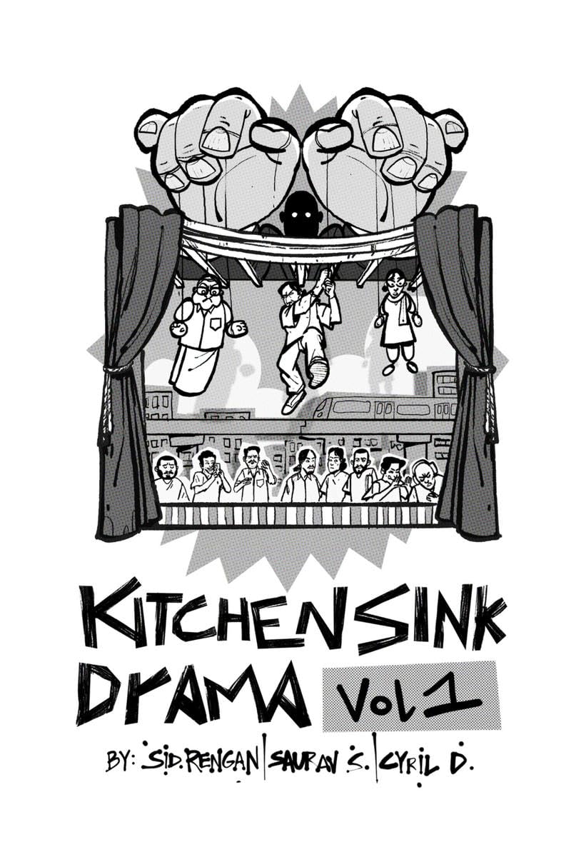 Kitchen Sink Drama: Vol 1 : Amid Kochis vibrant art scene, a cult leaders shadows loom. Three journalists, secrets, and a b