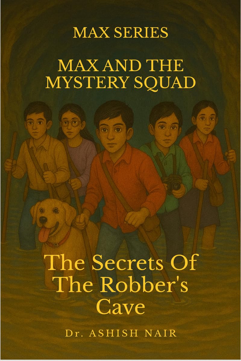MAX SERIES  MAX AND THE MYSTERY SQUAD: THE SECRET OF ROBBERS CAVE