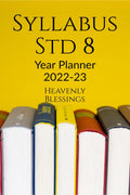 Syllabus Standard 8 : Yearly Planner For Academic Year 202223