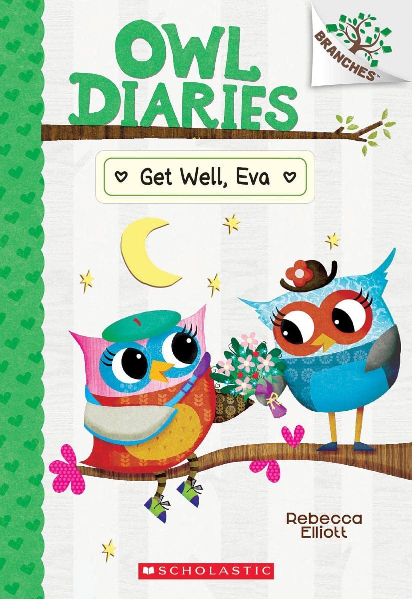 Owl Diaries #16: Get Well, Eva (A Branches Book)