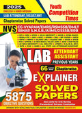 English & Hindi Medium NVS Lab Attendant Assistant Previous Year 66 Question Papers Chapterwise Solved Papers 5875 Objective Que