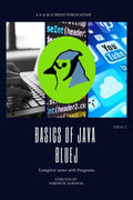 Basics of JAVA BLUEJ : Complete notes with programs