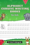 Alphabet Cursive Writing Books For Kids : Write A To Z Capital And Small Letters | Handwriting Practice
