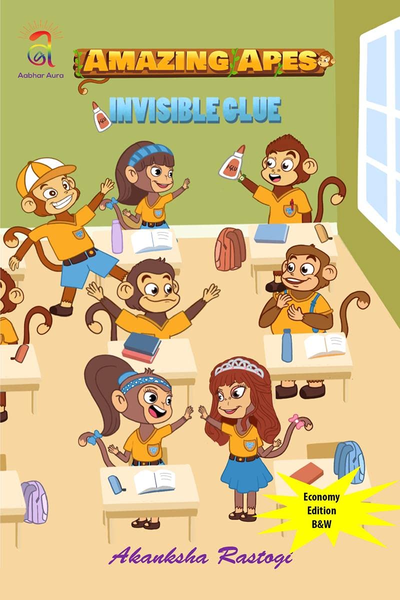 AMAZING APES Invisible Glue (B & W)