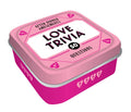 Chronicle Books Kid After Dinner Amusements Love Trivia Tabletop Game, Pink