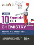 Latest 10 Year Karnataka Cet Chemistry Previous Year ChapterWise Solved Papers (2023  2014) | Kcet Pyqs Question Bank | For 20