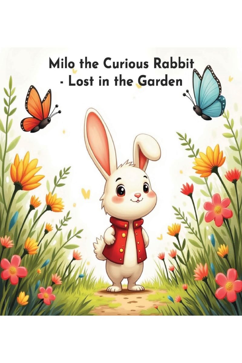 Milo the Curious Rabbit  Lost in the Garden