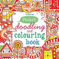 Pocket Doodling And Colouring Books: Red