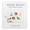 Wishy Washy: A Board Book of First Words and Colors for Growing Minds (Tabitha Paige Childrens Book Series)