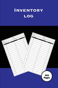 Inventory Log: Personal Home & Small Business, Record Book, Inventory Collection, Keep Track Of Details, Journal, Management Tra