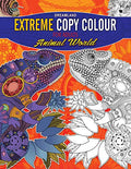 Animal World Extreme Copy Colour | Adult Colouring Book with Beautiful Animal Designs for Stress Relief, Focus & Creative Relaxa