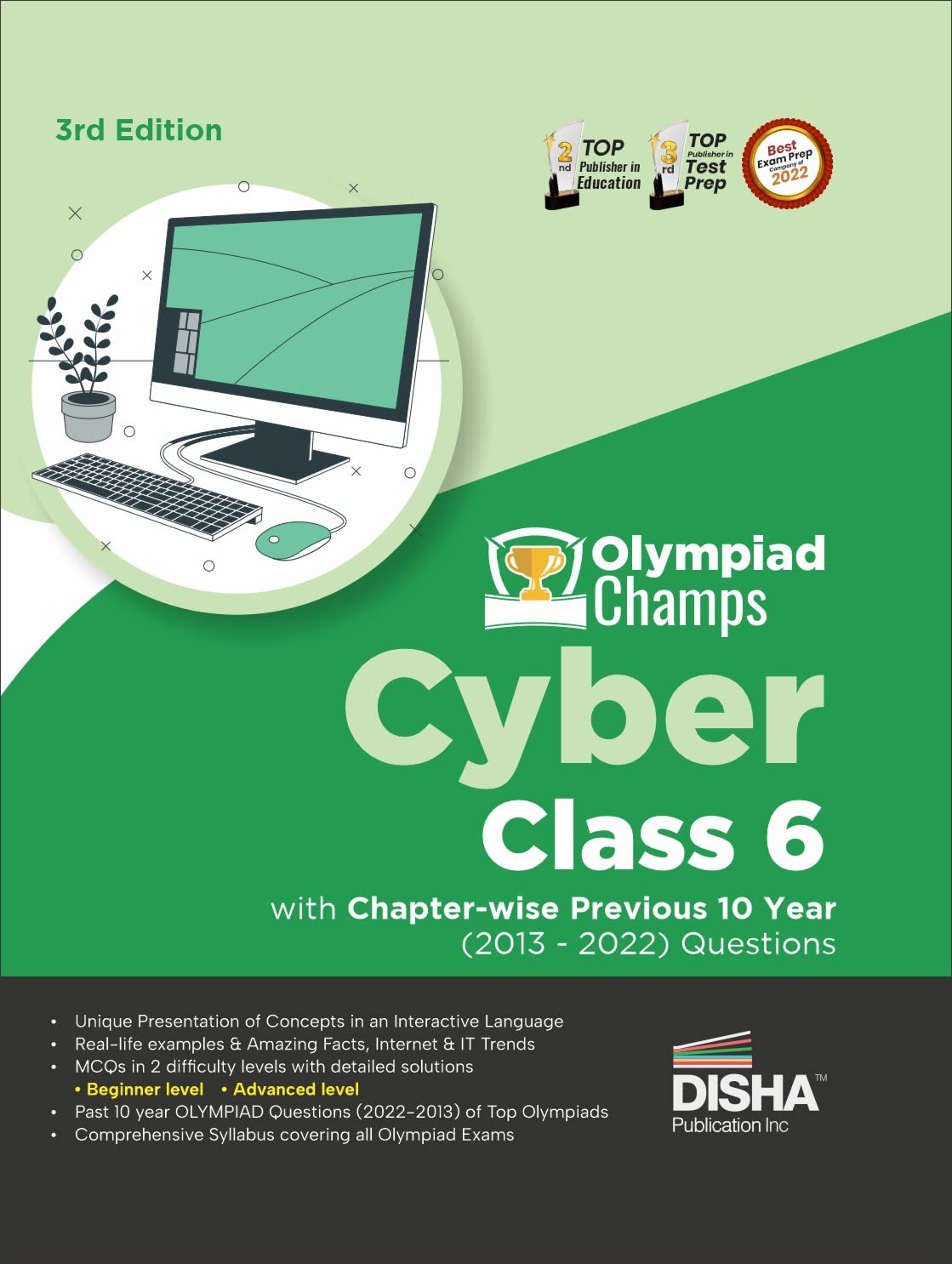 Olympiad Champs Cyber Class 6 With ChapterWise Previous 10 Year (2013  2022) Questions 3Rd Edition | Complete Prep Guide With 