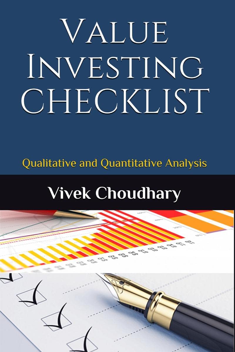 Value Investing Checklist : Qualitative And Quantitative Analysis