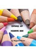 Zentangle Art Colouring Book