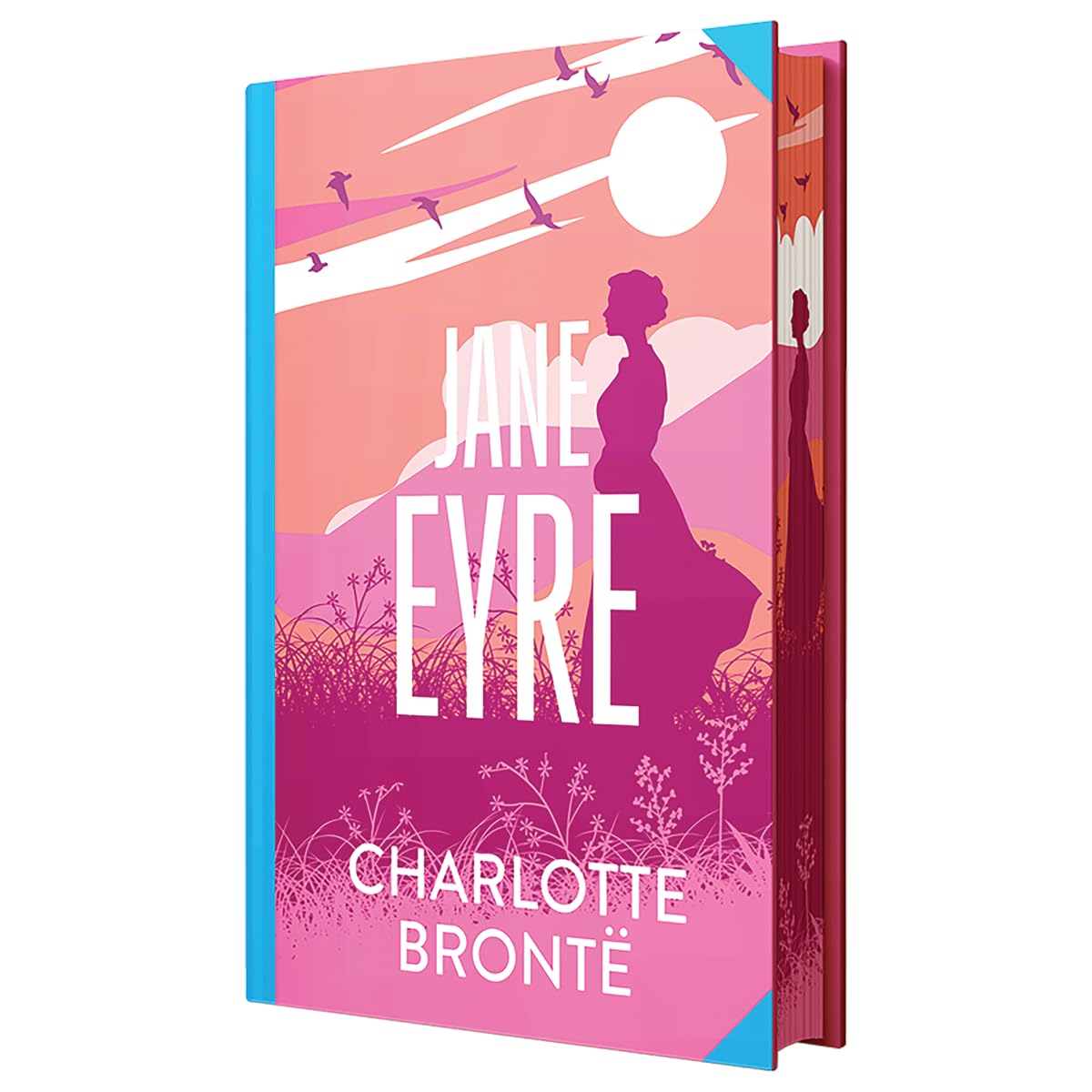Jane Eyre by Charlotte Bronte :Wilco Classics Sprayed Edge Premium Hardback Edition
