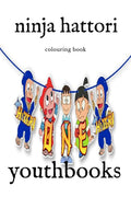 ninja hattori : colouring book