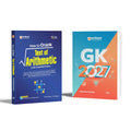 Arihant How to Crack Test of Arithmetic and GK 2027 Combo | Complete Quantitative Aptitude & General Knowledge Preparation Book 