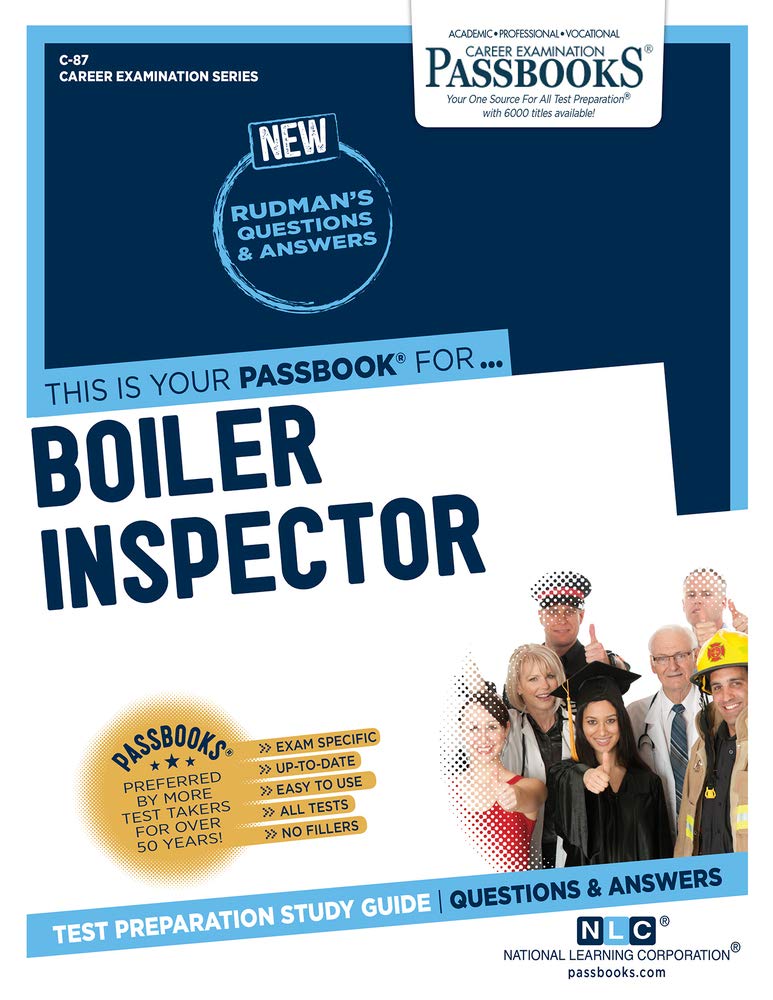 Boiler Inspector (C87): Passbooks Study Guide (Volume 87)