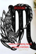 Zodiac Adult Coloring Book Luxury Edition : Stress Relieving Zodiac Premium Designs for Adults | 24 Unique Coloring Pages with A