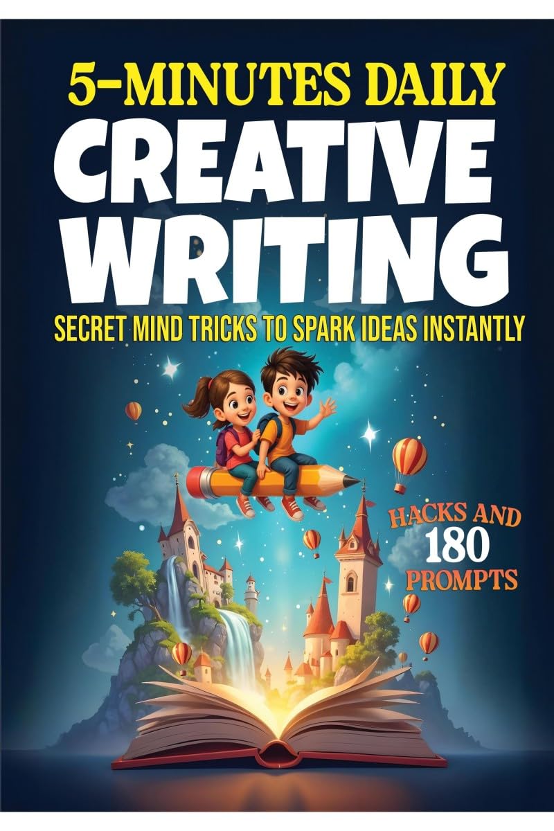 5Minute Daily Creative Writing: Spark Ideas Instantly with Fun Mind Tricks and Exercises